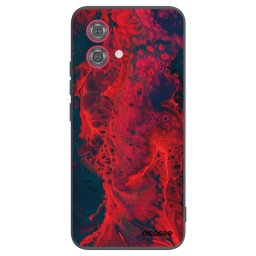 Fekete szilikon tok az alábbi mobiltelefonokra Motorola Moto G84 5G - Organic red
