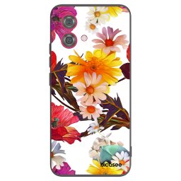 Fekete szilikon tok az alábbi mobiltelefonokra Motorola Moto G84 5G - Meadow