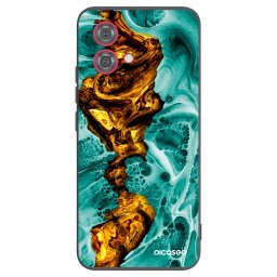 Fekete szilikon tok az alábbi mobiltelefonokra Motorola Moto G84 5G - Goldsky