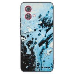 Fekete szilikon tok az alábbi mobiltelefonokra Motorola Moto G84 5G - Organic blue
