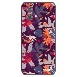 Fekete szilikon tok az alábbi mobiltelefonokra Motorola Moto G84 5G - Purple Leaf