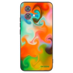 Fekete szilikon tok az alábbi mobiltelefonokra Motorola Moto G84 5G - Juice