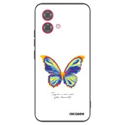 Fekete szilikon tok az alábbi mobiltelefonokra Motorola Moto G84 5G - Diamanty White