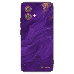 Fekete szilikon tok az alábbi mobiltelefonokra Motorola Moto G84 5G - Purple