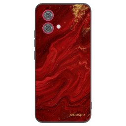 Fekete szilikon tok az alábbi mobiltelefonokra Motorola Moto G84 5G - Red