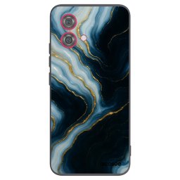 Fekete szilikon tok az alábbi mobiltelefonokra Motorola Moto G84 5G - Luna