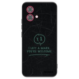 Fekete szilikon tok az alábbi mobiltelefonokra Motorola Moto G84 5G - LEFT A MARK