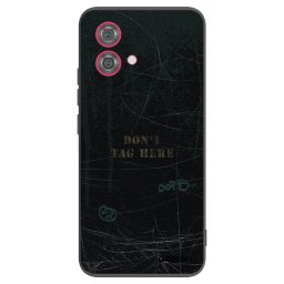 Fekete szilikon tok az alábbi mobiltelefonokra Motorola Moto G84 5G - DON´T TAG
