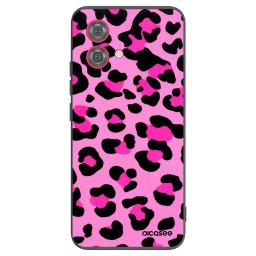 Fekete szilikon tok az alábbi mobiltelefonokra Motorola Moto G84 5G - Pink Tiger