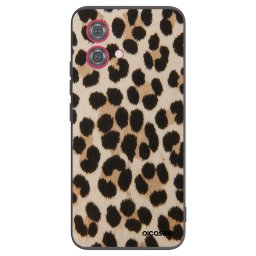 Fekete szilikon tok az alábbi mobiltelefonokra Motorola Moto G84 5G - Brown Tiger