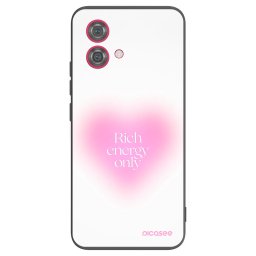 Fekete szilikon tok az alábbi mobiltelefonokra Motorola Moto G84 5G - Rich Energy