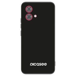 Fekete szilikon tok az alábbi mobiltelefonokra Motorola Moto G84 5G - Picasee
