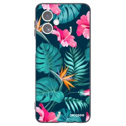 Fekete szilikon tok az alábbi mobiltelefonokra Motorola Moto G54 5G - Pink Monstera