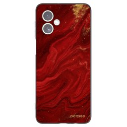Fekete szilikon tok az alábbi mobiltelefonokra Motorola Moto G54 5G - Red