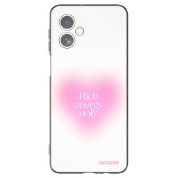 Fekete szilikon tok az alábbi mobiltelefonokra Motorola Moto G54 5G - Rich Energy