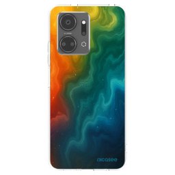 Átlátszó szilikon tok az alábbi mobiltelefonokra Honor X7a - Solar