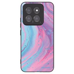 Fekete szilikon tok az alábbi mobiltelefonokra Xiaomi 14 - Pink liquid