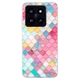 Átlátszó szilikon tok az alábbi mobiltelefonokra Xiaomi 14 Pro - Colorful roof