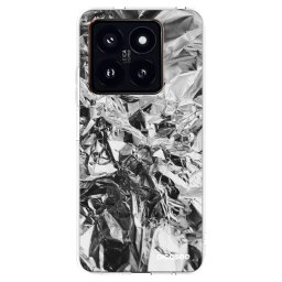 Átlátszó szilikon tok az alábbi mobiltelefonokra Xiaomi 14 Pro - Chrome