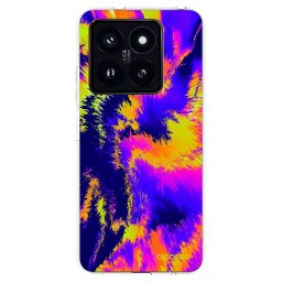Átlátszó szilikon tok az alábbi mobiltelefonokra Xiaomi 14 Pro - Burn