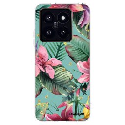 Átlátszó szilikon tok az alábbi mobiltelefonokra Xiaomi 14 Pro - Hawaii