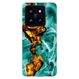Átlátszó szilikon tok az alábbi mobiltelefonokra Xiaomi 14 Pro - Goldsky