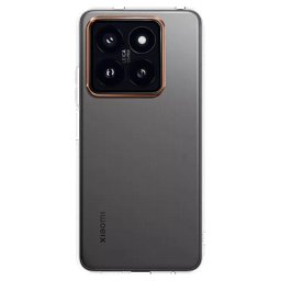 Átlátszó szilikon tok az alábbi mobiltelefonokra Xiaomi 14 Pro - Clear