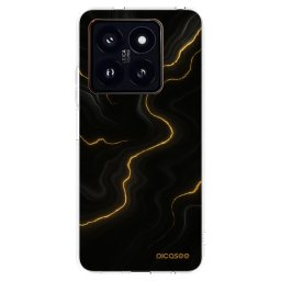 Átlátszó szilikon tok az alábbi mobiltelefonokra Xiaomi 14 Pro - Thunder