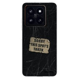 Átlátszó szilikon tok az alábbi mobiltelefonokra Xiaomi 14 Pro - SORRY