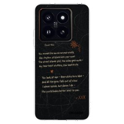 Átlátszó szilikon tok az alábbi mobiltelefonokra Xiaomi 14 Pro - POET