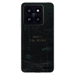 Átlátszó szilikon tok az alábbi mobiltelefonokra Xiaomi 14 Pro - DON´T TAG