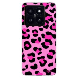 Átlátszó szilikon tok az alábbi mobiltelefonokra Xiaomi 14 Pro - Pink Tiger