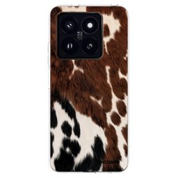 Átlátszó szilikon tok az alábbi mobiltelefonokra Xiaomi 14 Pro - Rust