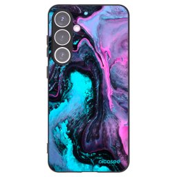 Fekete szilikon tok az alábbi mobiltelefonokra Samsung Galaxy S24+ S926B 5G - Lean 2
