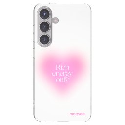 Átlátszó szilikon tok az alábbi mobiltelefonokra Samsung Galaxy S24 S921B 5G - Rich Energy