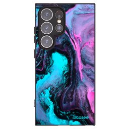 Fekete szilikon tok az alábbi mobiltelefonokra Samsung Galaxy S24 Ultra S928B 5G - Lean 2