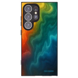 Fekete szilikon tok az alábbi mobiltelefonokra Samsung Galaxy S24 Ultra S928B 5G - Solar