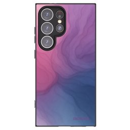 Fekete szilikon tok az alábbi mobiltelefonokra Samsung Galaxy S24 Ultra S928B 5G - Silk