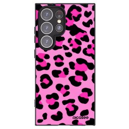 Fekete szilikon tok az alábbi mobiltelefonokra Samsung Galaxy S24 Ultra S928B 5G - Pink Tiger