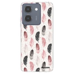 Átlátszó szilikon tok az alábbi mobiltelefonokra Vivo Y36 4G - Feather 2