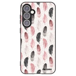 Fekete szilikon tok az alábbi mobiltelefonokra Samsung Galaxy S23 FE S711B - Feather 2