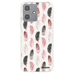 Átlátszó szilikon tok az alábbi mobiltelefonokra Xiaomi Redmi 12 5G - Feather 2