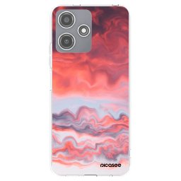 Átlátszó szilikon tok az alábbi mobiltelefonokra Xiaomi Redmi 12 5G - Sunset