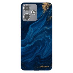 Átlátszó szilikon tok az alábbi mobiltelefonokra Xiaomi Redmi 12 5G - Blue