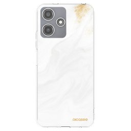 Átlátszó szilikon tok az alábbi mobiltelefonokra Xiaomi Redmi 12 5G - White