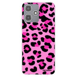 Átlátszó szilikon tok az alábbi mobiltelefonokra Xiaomi Redmi 12 5G - Pink Tiger