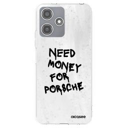 Átlátszó szilikon tok az alábbi mobiltelefonokra Xiaomi Redmi 12 5G - White Dollar