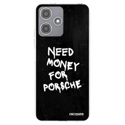 Átlátszó szilikon tok az alábbi mobiltelefonokra Xiaomi Redmi 12 5G - Black Dollar