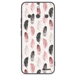 Fekete szilikon tok az alábbi mobiltelefonokra Realme 11 Pro+ - Feather 2