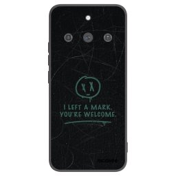 Fekete szilikon tok az alábbi mobiltelefonokra Realme 11 Pro+ - LEFT A MARK